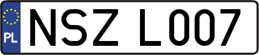 NSZL007