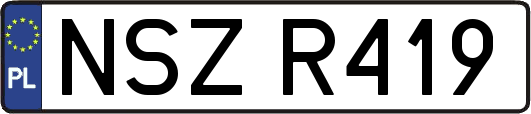NSZR419