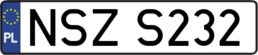 NSZS232