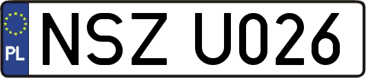 NSZU026