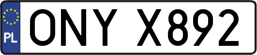 ONYX892