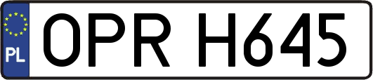 OPRH645
