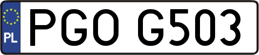 PGOG503