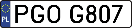 PGOG807