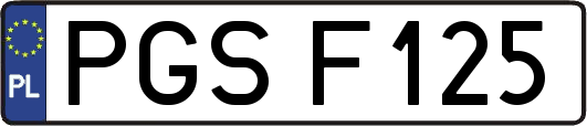 PGSF125