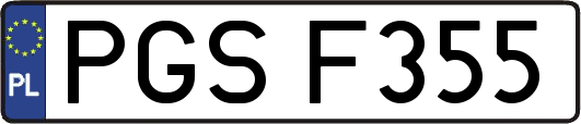 PGSF355