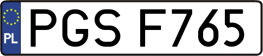 PGSF765