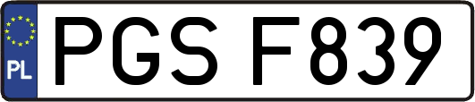 PGSF839