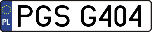 PGSG404