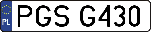 PGSG430
