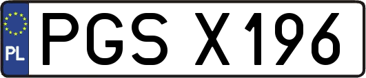 PGSX196