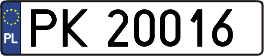 PK20016