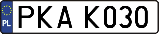 PKAK030
