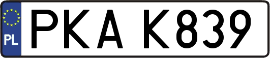 PKAK839