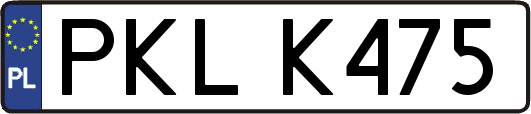 PKLK475