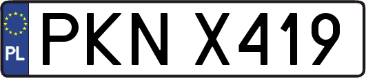 PKNX419