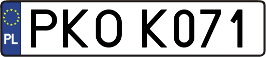 PKOK071