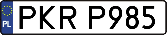 PKRP985