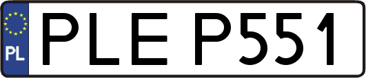 PLEP551