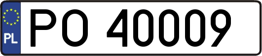 PO40009