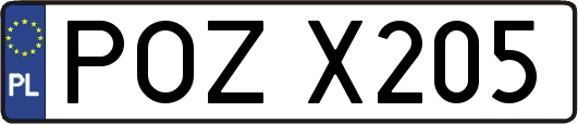 POZX205