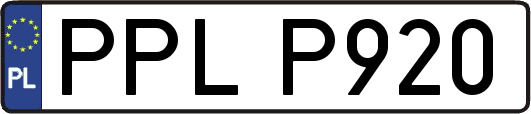 PPLP920