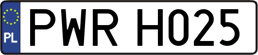 PWRH025