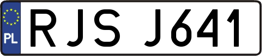 RJSJ641