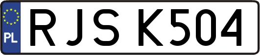 RJSK504