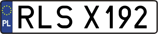 RLSX192