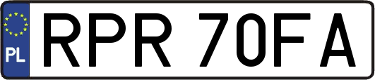 RPR70FA