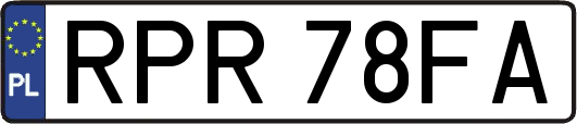 RPR78FA