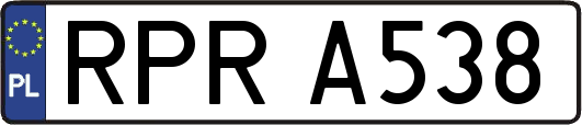 RPRA538