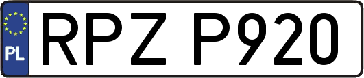 RPZP920