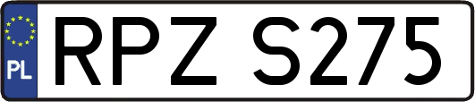 RPZS275