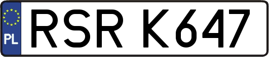 RSRK647