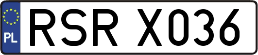 RSRX036