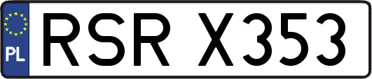 RSRX353