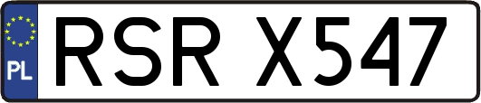 RSRX547