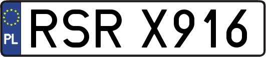 RSRX916