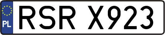 RSRX923