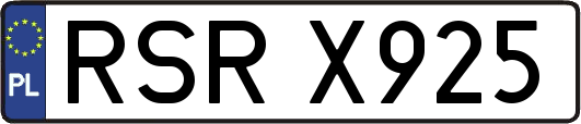 RSRX925