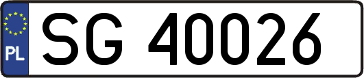 SG40026