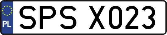 SPSX023