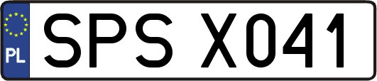 SPSX041