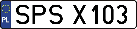 SPSX103
