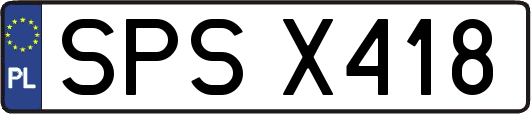 SPSX418