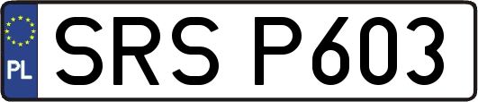 SRSP603
