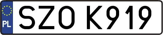 SZOK919