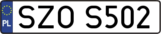 SZOS502